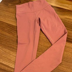 Base Pace High-Rise Tight 25" COLOR: Muave/Desert Rose(SIZE: 4)